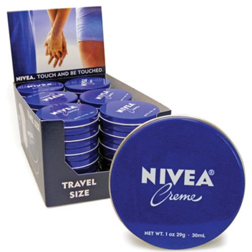 Nivea Moisturizing Cream Travel Size 1 oz (Pack of 36) - Perfect for On-the-Go Hydration, Airplane Carry-Ons & Mini Skincare Kits