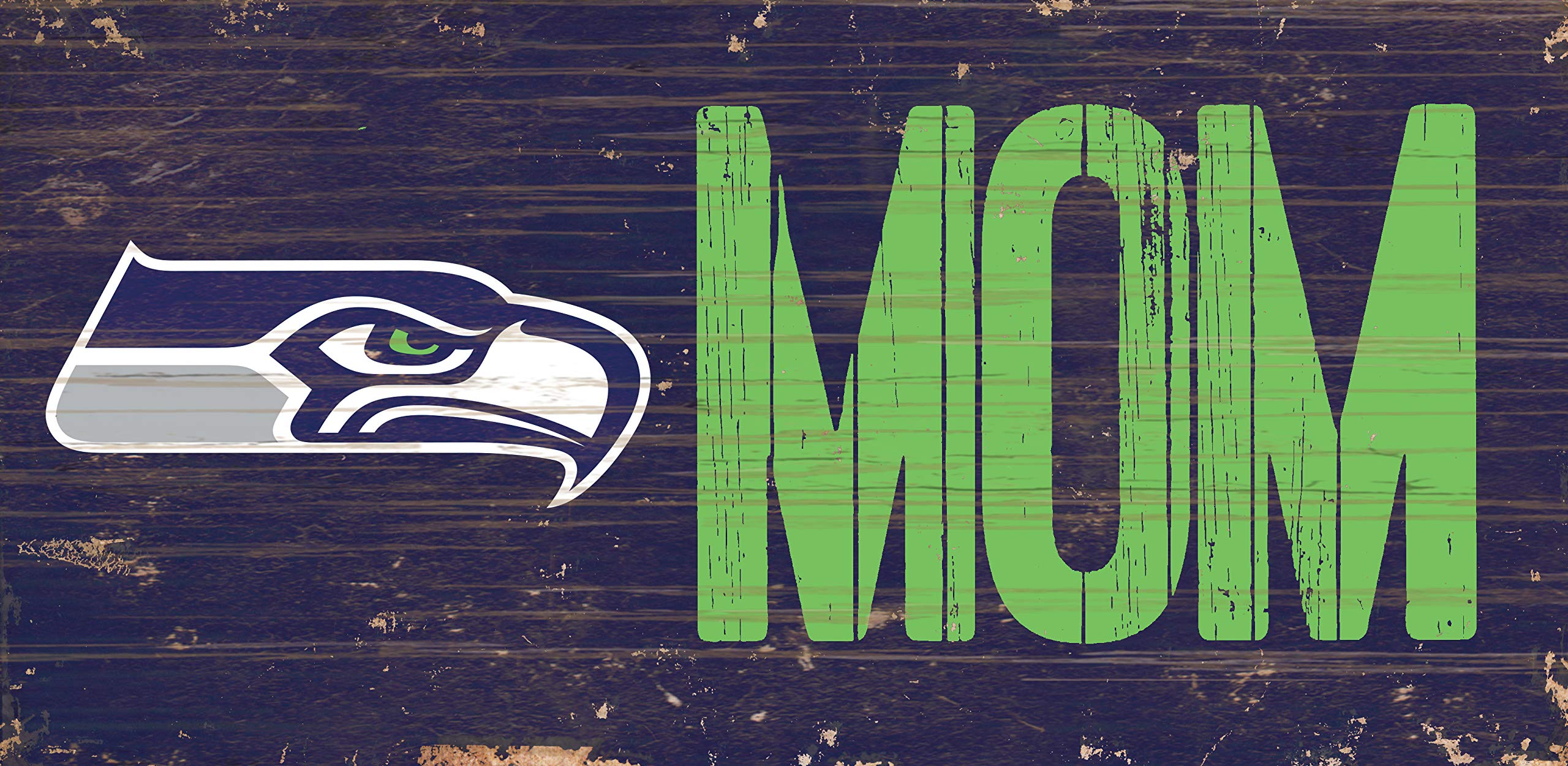 Fan Creations NFL Wooden Sign - Handmade Football Team Decor for Home, Office & Man Cave - Perfect for Game Day & Sports Fans
