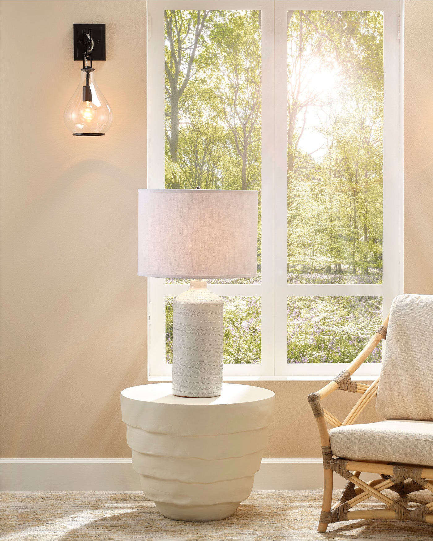 Trace Table Lamp - Large Modern LED Desk Light for Home Office, Bedroom, and Living Room - Perfect for Reading, Studying, and Decor