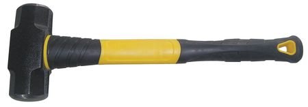 3 lb Fiberglass Sledge Hammer - 6 Pack for Construction, Demolition, and DIY Home Projects