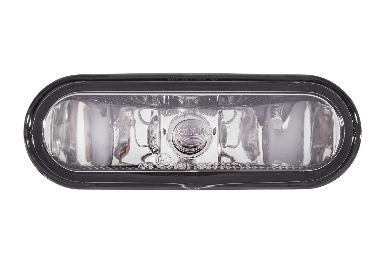 Hella 1NA 008 284-001 Halogen Fog Light Kit - Rectangular FF 75-12V with Clear Diffusing Lens & Bolted Mount for Trucks & SUVs - Crystal Clear Lens Color (Left/Right) - Perfect for Off-Roading & Night Driving