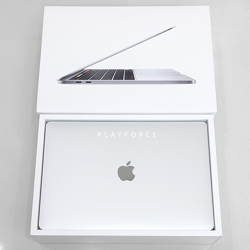 2020 Apple MacBook Pro 13-inch Laptop - Intel Core i5, 8GB RAM, 256GB SSD, Silver (Renewed) | Perfect for Business, Students & Creative Professionals