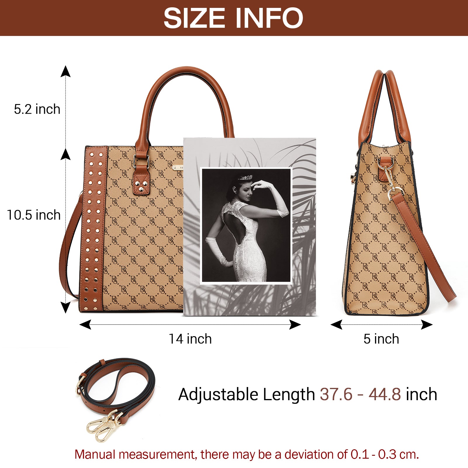 Cruze Timeless Genuine Leather Designer Handbag for Women - Elegant Crossbody & Shoulder Bag for Work, Date Night & Travel