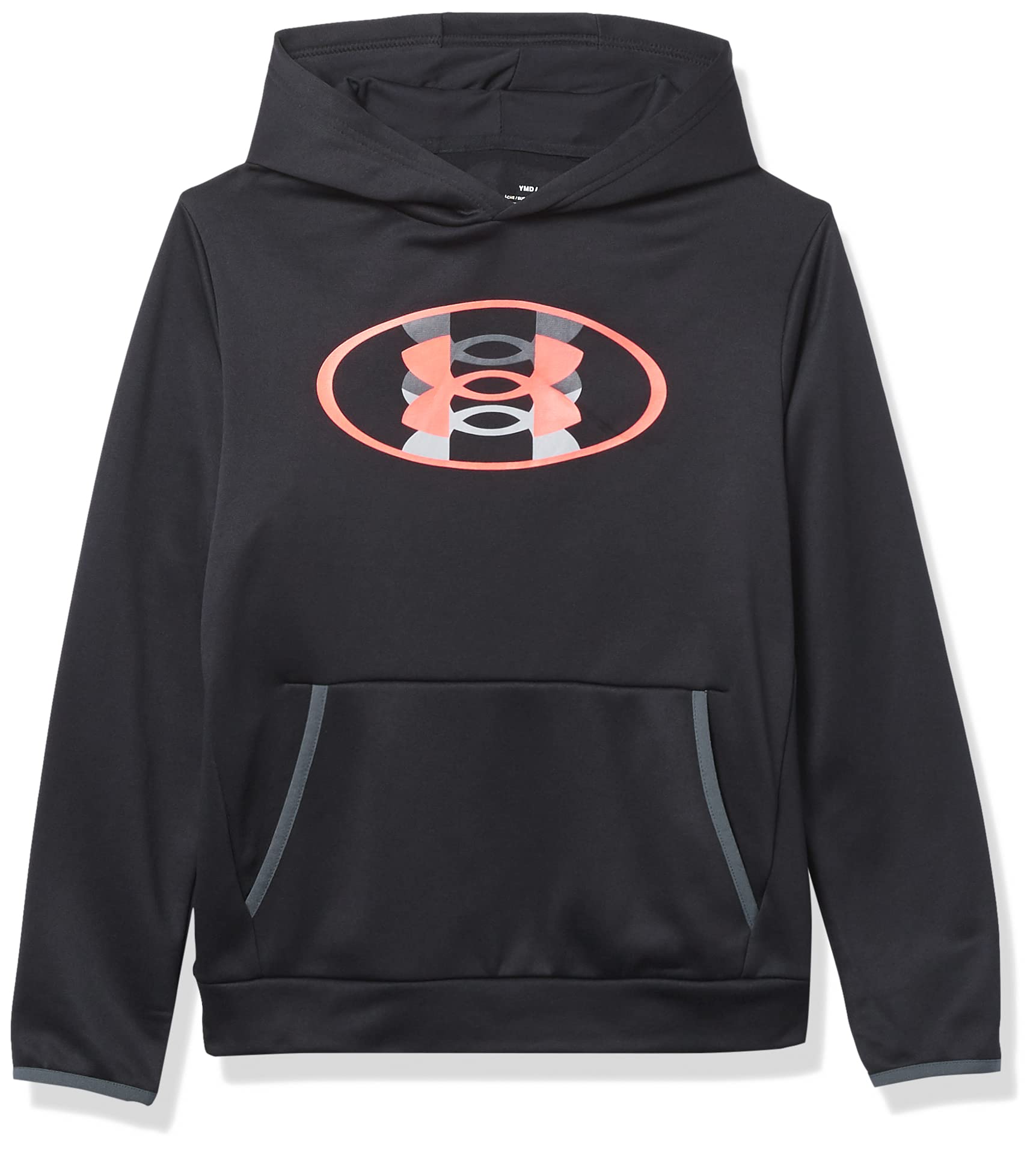 Under Armour Boys Fleece Echo Hoodie - Warm & Comfortable Pullover for Kids | Perfect for School, Sports & Outdoor Activities