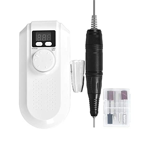 30000RPM Professional Portable Electric Nail Drill Machine - Manicure & Pedicure Kit for Salon & Home Use | Perfect for Nail Art, Acrylics & Gel Polish Removal