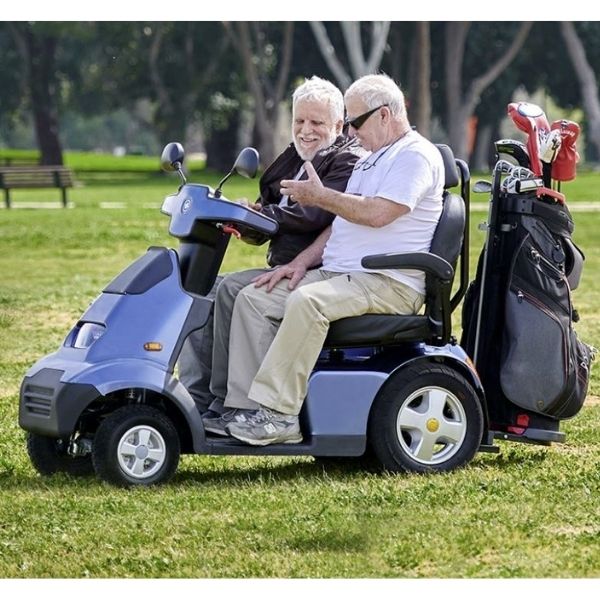 AFIKIM Afiscooter S 4 Wheel Mobility Scooter for Adults - Electric Powered Disability Scooter with Comfortable Seat & Long Battery Life - Perfect for Shopping, Travel & Outdoor Activities