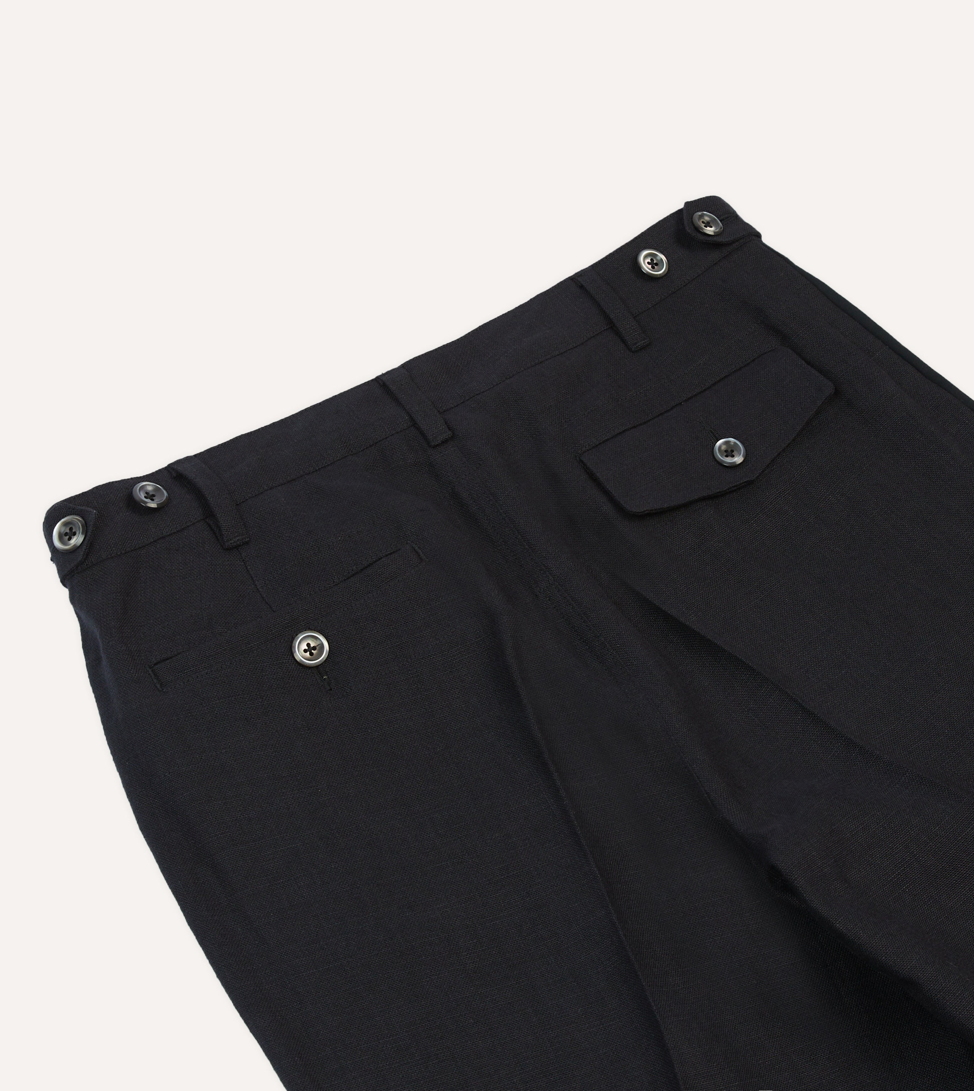Black Linen Pants for Women - Comfortable Casual Dinner Trousers for Board Games Night, Party & Lounge Wear - Breathable & Stylish Summer Pants