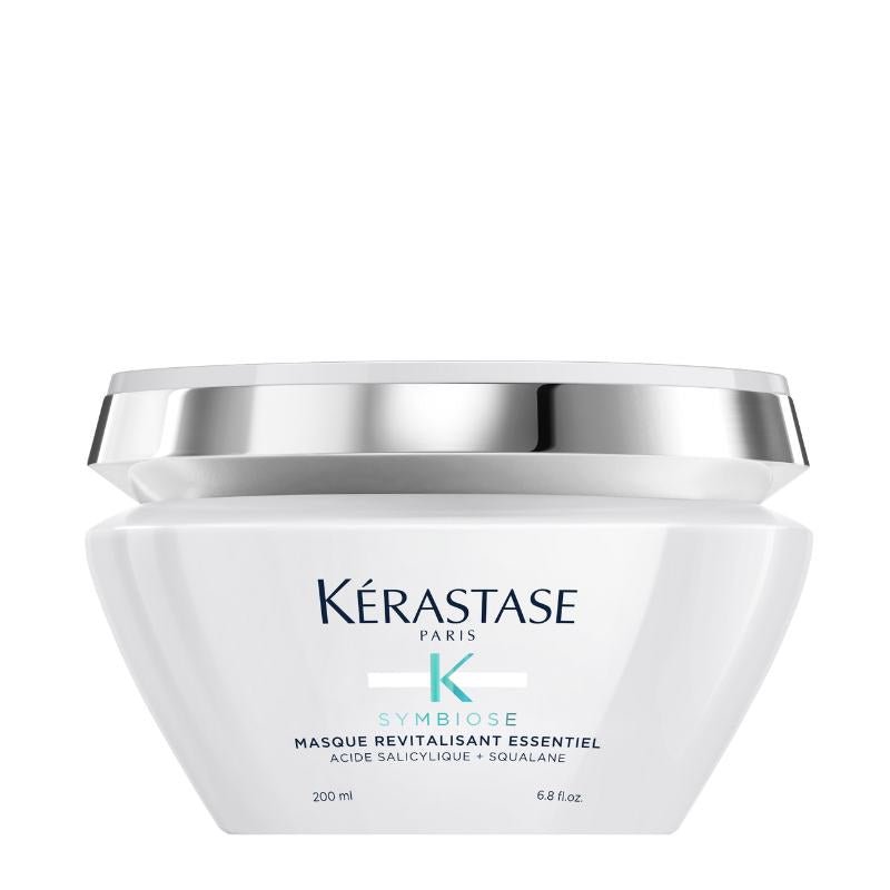 Kérastase Symbiose Intense Revitalizing Hair Mask for Dandruff Control - Deep Hydration & Scalp Care for Dry, Itchy Scalp - Perfect for Damaged Hair Treatment at Home or Salon