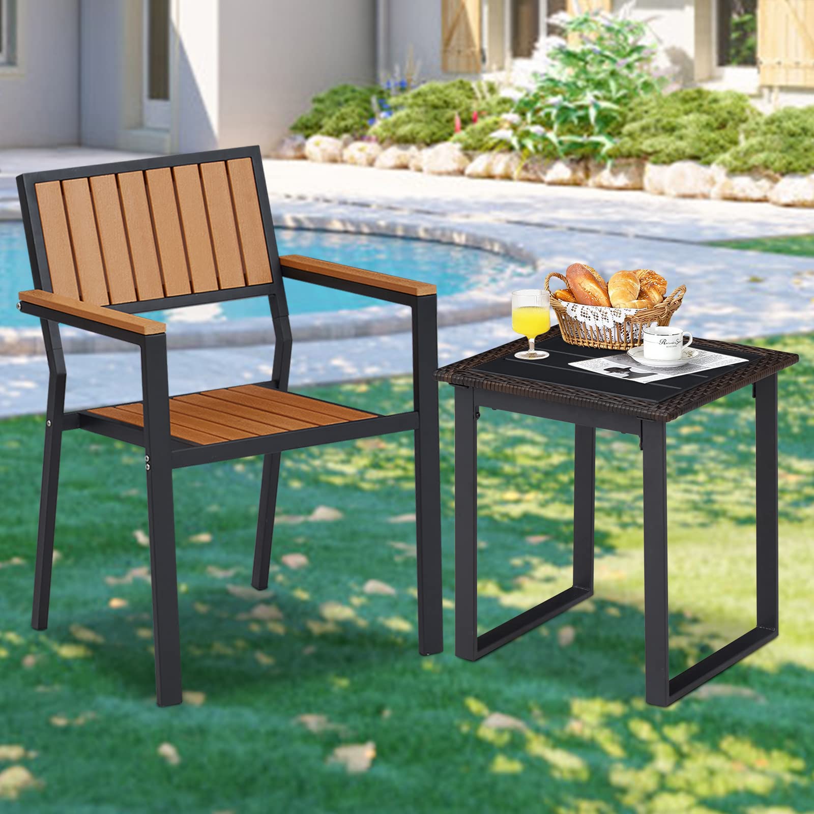 Metal Bistro Table 22