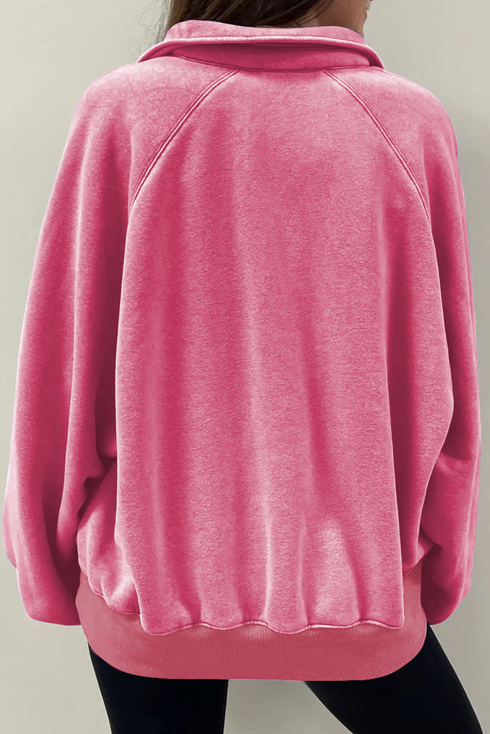 Half Snap Long Sleeve Sweatshirt for Men & Women | Comfortable Pullover with Button Front | Perfect for Casual Wear, Workout & Outdoor Activities