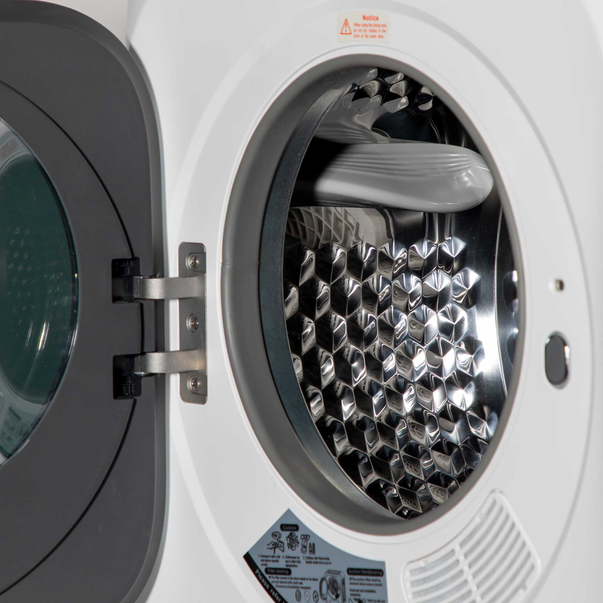 Mini Tabletop Tumble Dryer - 2.5kg Portable Countertop Clothes Dryer with Wall Mount Brackets | Perfect for Apartments, RVs & Small Spaces | Fast Drying & Energy Efficient