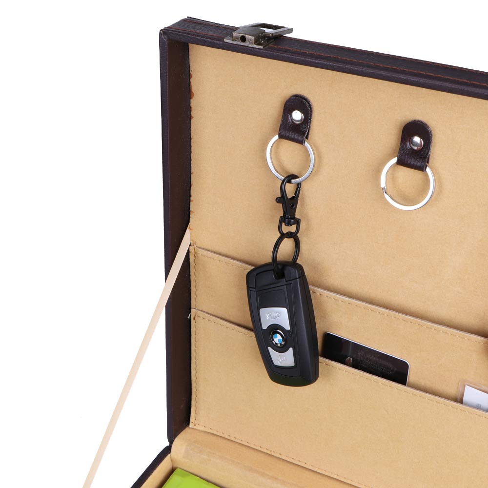 5-Pack Black Lobster Clasp Key Rings - Durable Metal Swivel Hooks for Keys, Jewelry & Lanyards