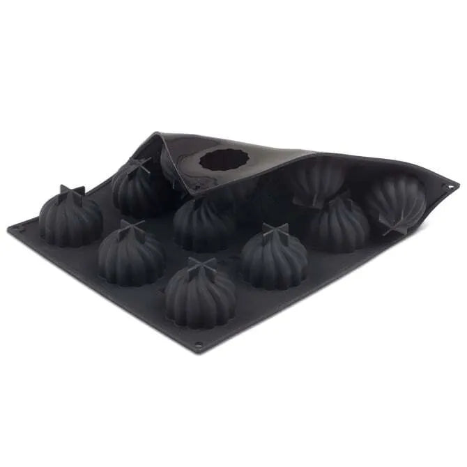 Pavoflex Silicone Delice Mold - 12 Cavities Non-Stick Baking Mold for Chocolate, Candy, Jelly & Desserts - Perfect for Home Baking, Party Treats & Holiday Gifts