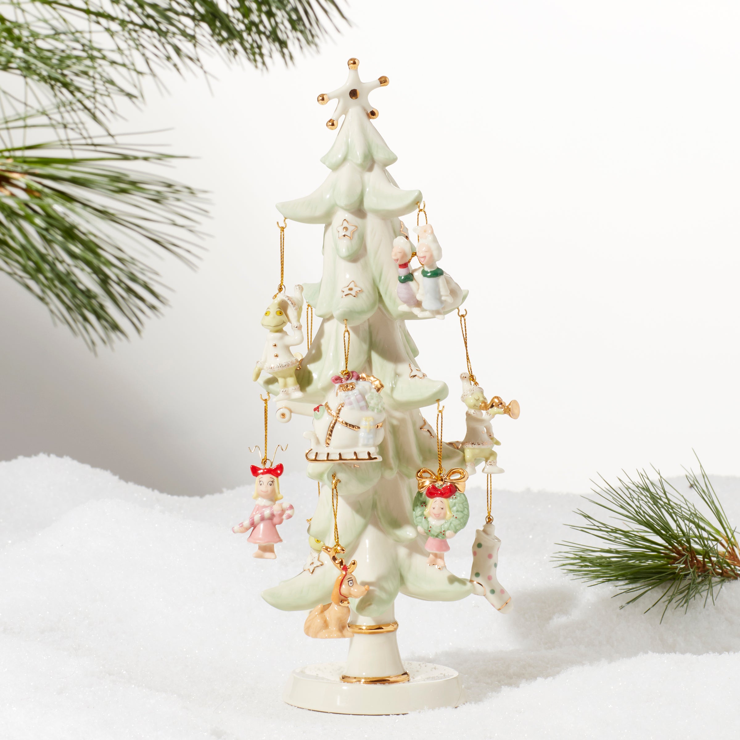 How The Grinch Stole Christmas 12-Piece Ornament Set - Festive Tree Decorations for Holiday Parties & Home Decor