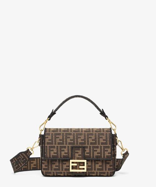 Fendi Baguette Handbag in Brown Leather - Luxury Designer Shoulder Bag for Women | Perfect for Work, Evening Events & Everyday Use