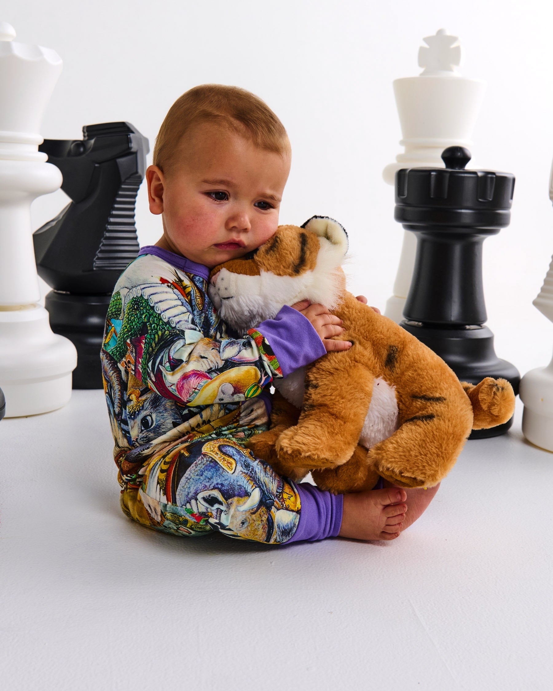 Kip&Co x Eleventh Hour Organic Cotton Long Sleeve Zip Romper - Soft Baby Jumpsuit for Boys & Girls | Perfect for Playdates, Birthday Parties & Family Photos