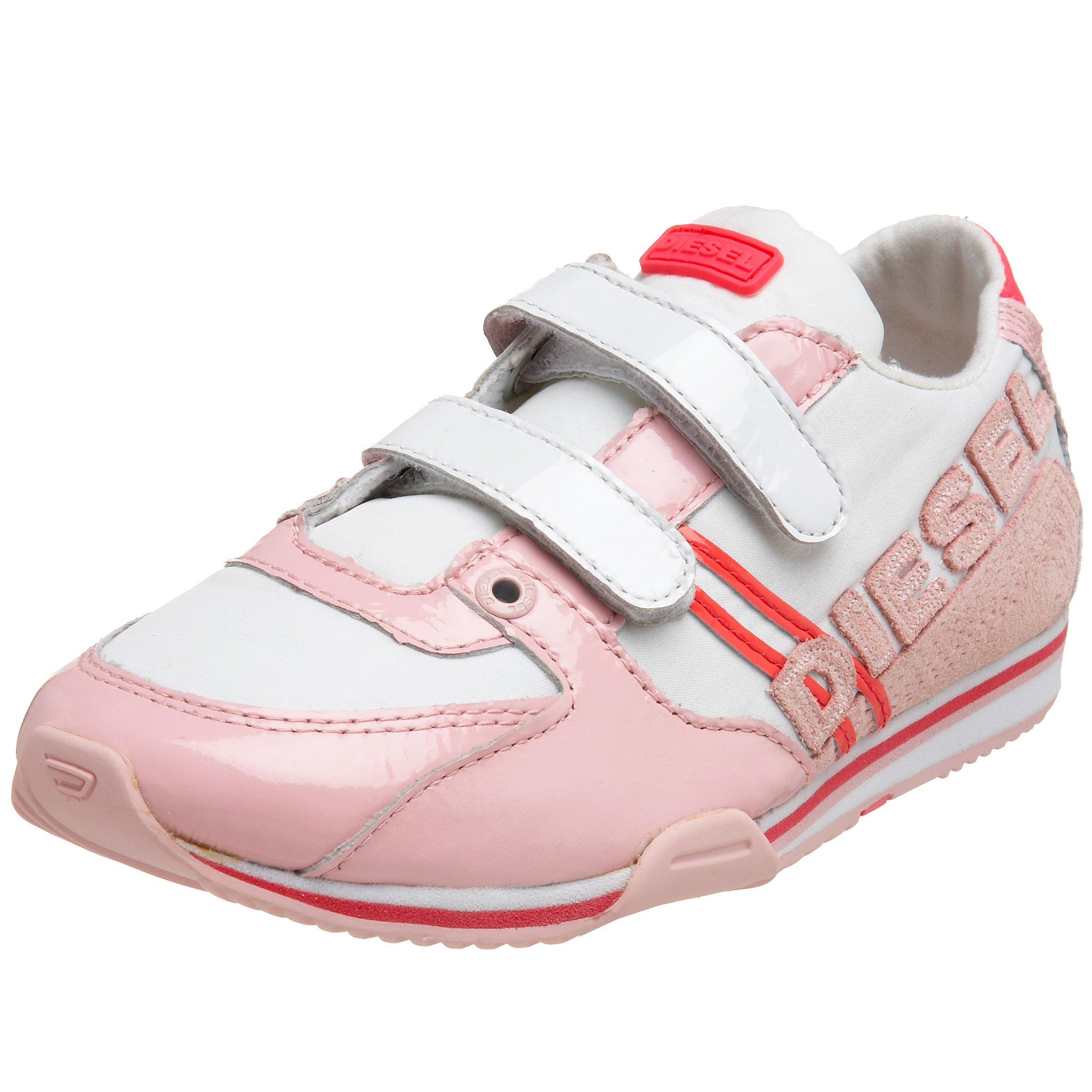 Diesel Paravelcri Hook-and-Loop Sneakers for Toddlers & Kids - Comfortable Lightweight Walking Shoes for Boys and Girls - Perfect for School, Playground & Daily Wear