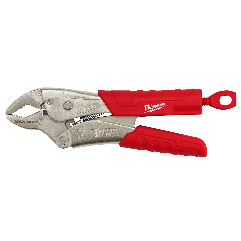 Milwaukee 48-22-3707 Maxbite 7-Inch Locking Pliers with Strong Grip - Ideal for Plumbing, Automotive Repairs & DIY Projects
