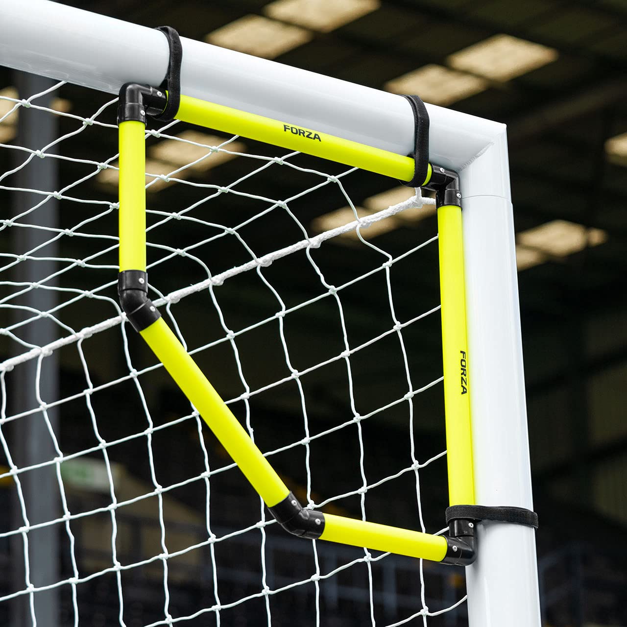 FORZA Top Bins Soccer Goal Corner Target - Professional Soccer Training Equipment for Kids & Adults | Improve Shooting Accuracy | Perfect for Backyard Practice, Team Drills & Coaching Sessions