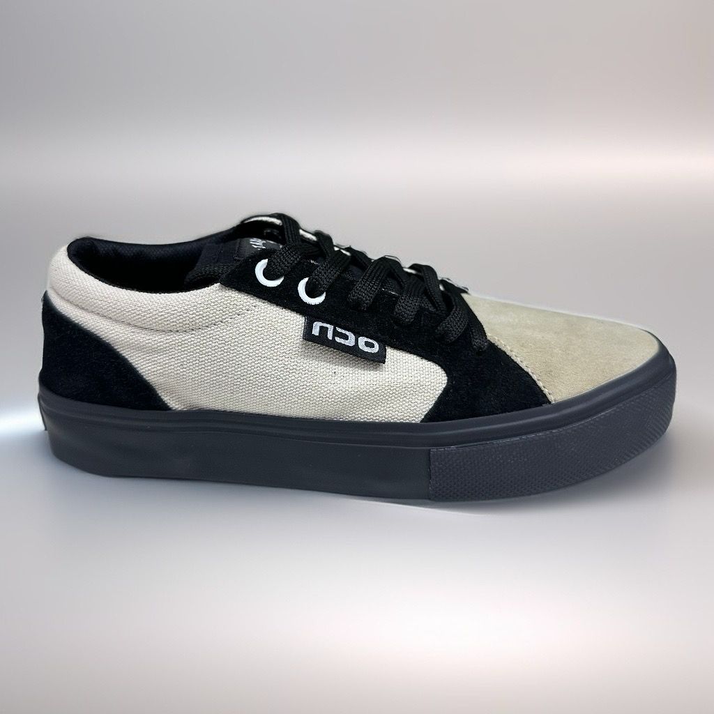 OCN H Combination Art Sneakers for Women - Beige & Black Casual Walking Shoes | Perfect for Work, Travel & Everyday Wear