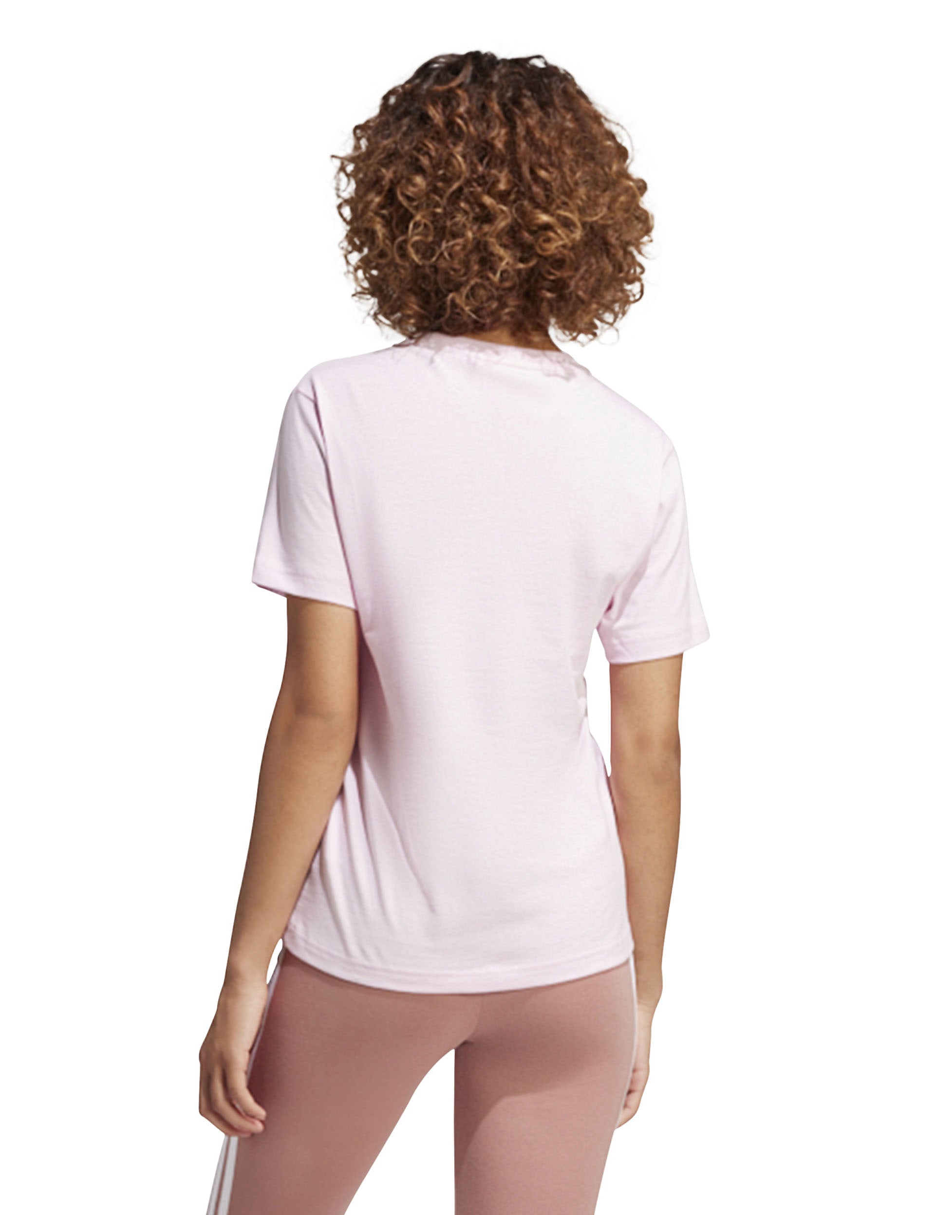 Lounge Mini Graphic T-Shirt for Women - Soft Cotton Casual Tee in Clear Pink | Perfect for Everyday Wear, Outings & Relaxing at Home