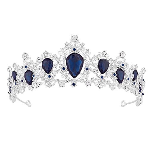 Silver+Dark Blue