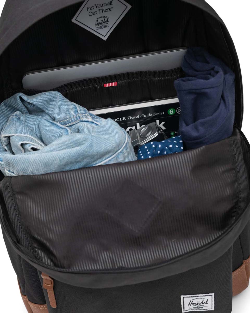 Herschel Heritage Backpack - Water-Resistant Laptop Backpack for Men & Women, Skipper Blue - Perfect for School, Travel & Everyday Use