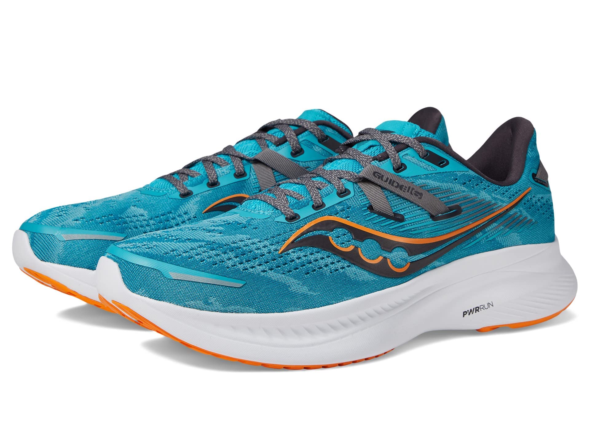 Saucony Men's Guide 16 Running Shoes - Lightweight Cushioned Sneakers for Jogging & Training | Perfect for Road Running, Gym Workouts & Daily Wear