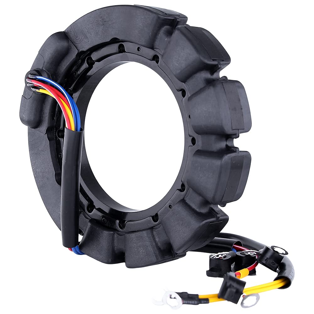RAREELECTRICAL New Stator Replacement for Mercury Mariner 75HP 80HP 85HP 4 Cylinder Outboard Engines - Compatible with Part Numbers 398-5454A26 & 18-5859 - Perfect for Boat Engine Repair & Maintenance