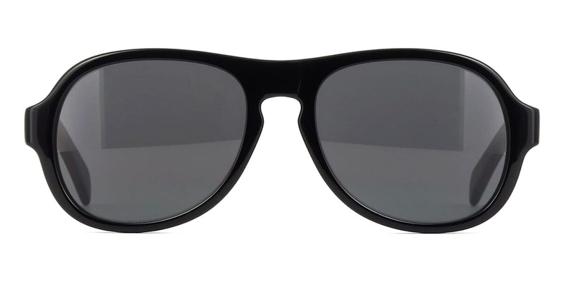 Celine CL40298I Aceline Black Aviator Unisex Sunglasses - UV Protection Polarized Lenses for Men & Women - Perfect for Driving, Beach, and Outdoor Activities