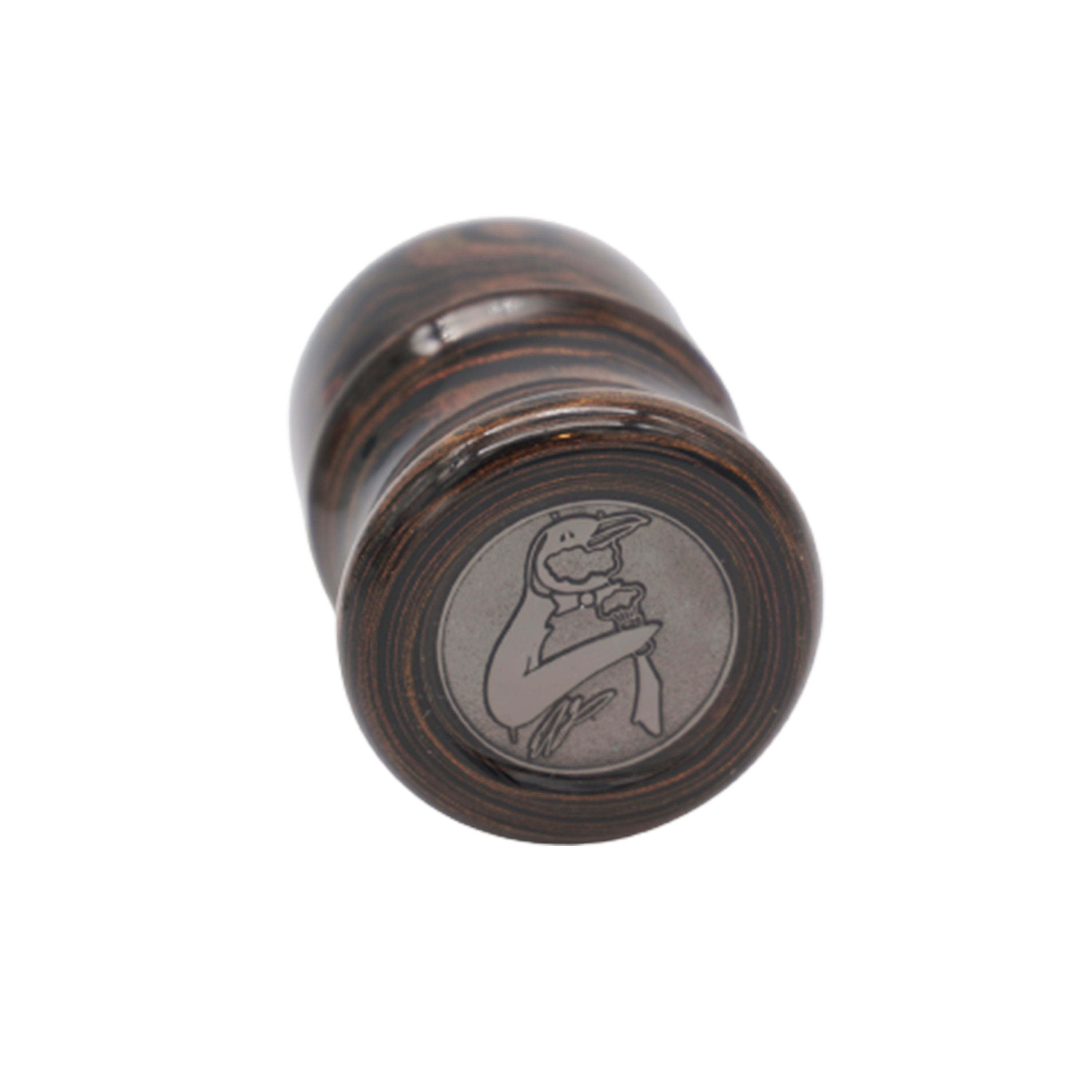 Premium Handcrafted Honey Ebonite Shaving Brush Handle - Fits 24mm & 26mm Knots - Perfect for Wet Shaving & Grooming Gifts for Men