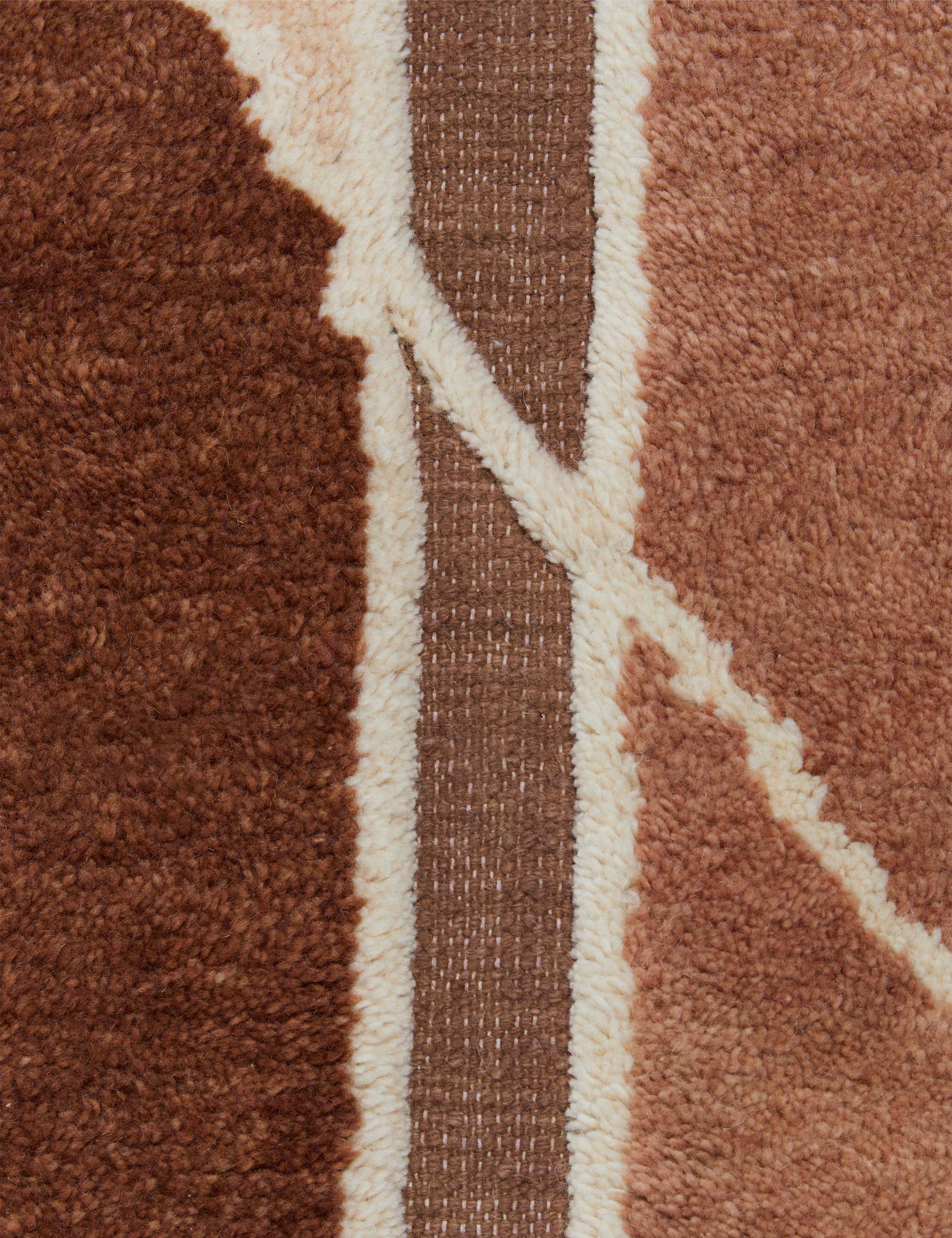 Amalfi Hand Knotted Wool Rug Swatch by Aimee Song 18x18 Inches - Bohemian Home Decor for Living Room, Bedroom & Office