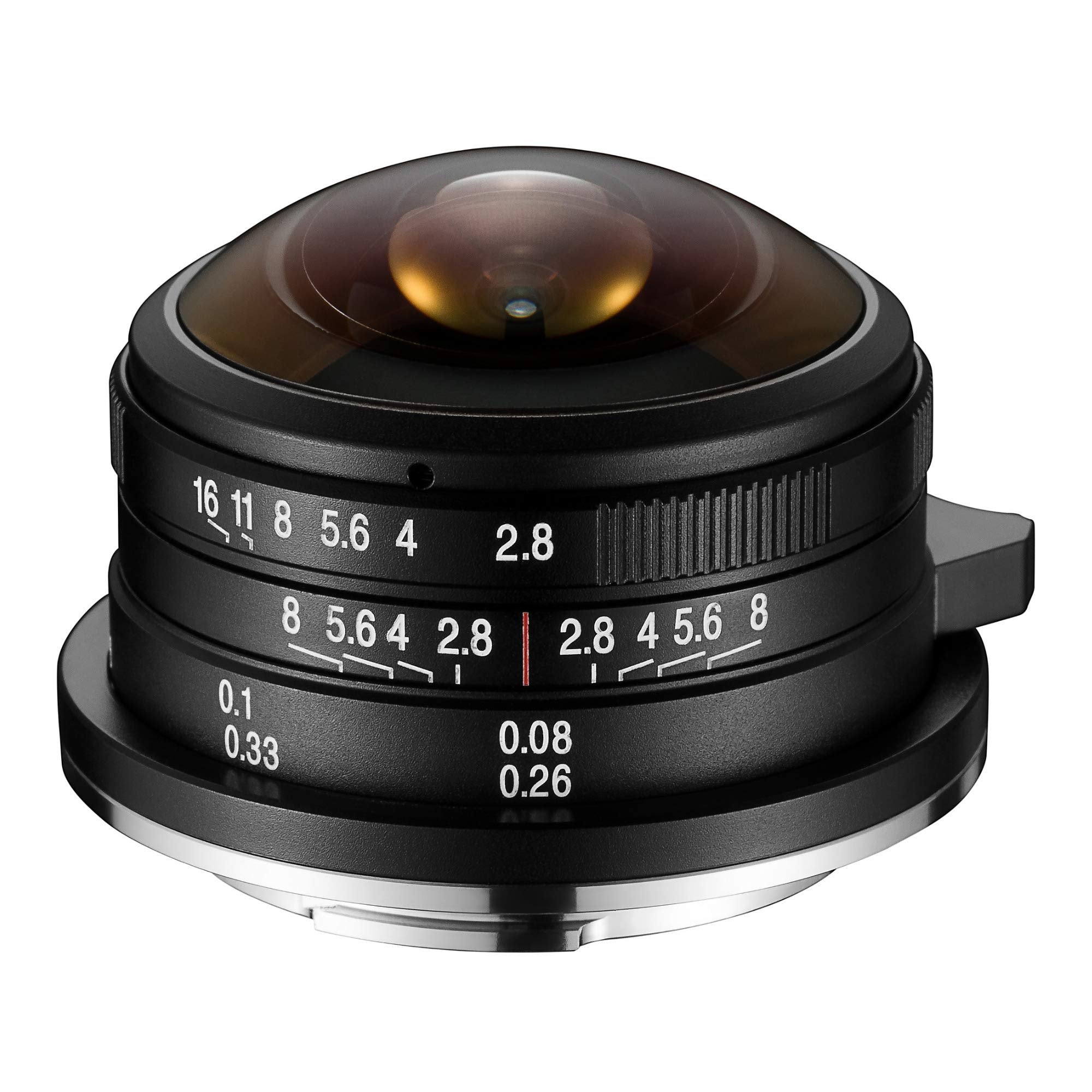 Laowa 4mm f/2.8 MFT Circular Fisheye Lens for Micro Four Thirds Cameras - Ultra Wide Angle Lens for Landscape, Architecture & Creative Photography