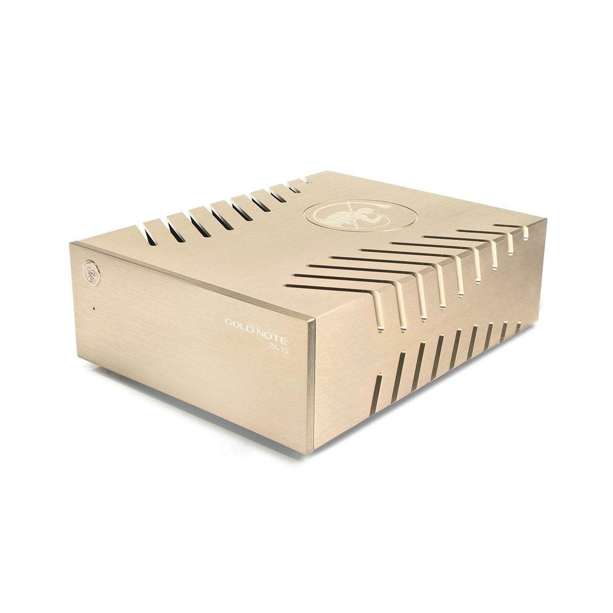 Premium Gold Note PA-10 High-End Power Amplifier for Audiophiles – Perfect Match for DS-10 DAC, Ideal for Home Theater & Hi-Fi Audio Systems