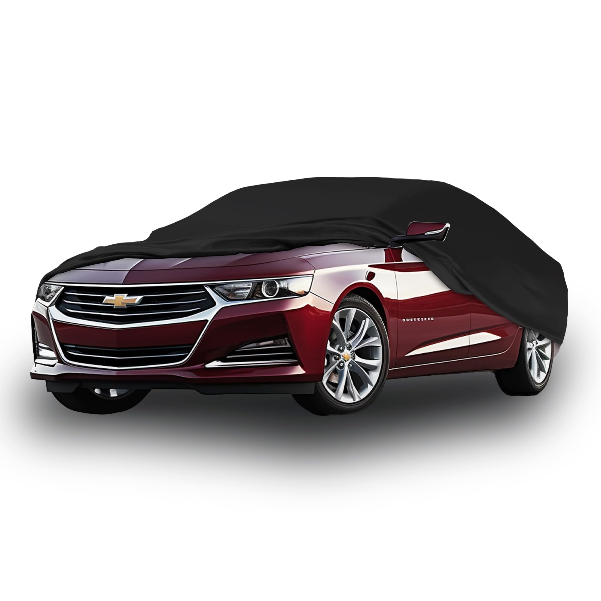 Scratch-Resistant Indoor Car Cover for Chevrolet Impala 1994-1996 - Black Satin Ultra Soft Material with Warranty | Perfect for Garage Storage & Vehicle Protection