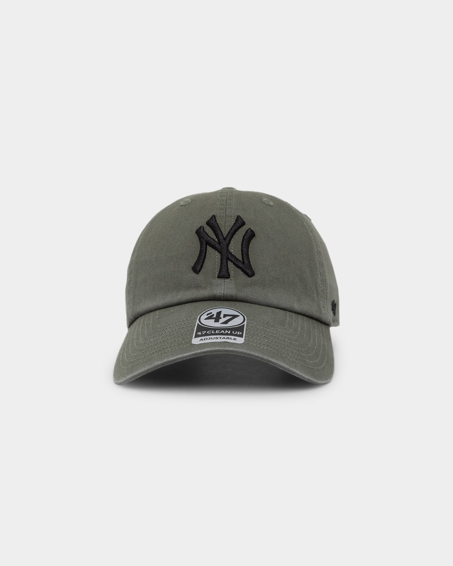 47 Brand New York Yankees 47 Clean Up Strapback Adjustable Hat - Official MLB Licensed Baseball Cap for Men & Women - Perfect for Games, Sports & Casual Wear