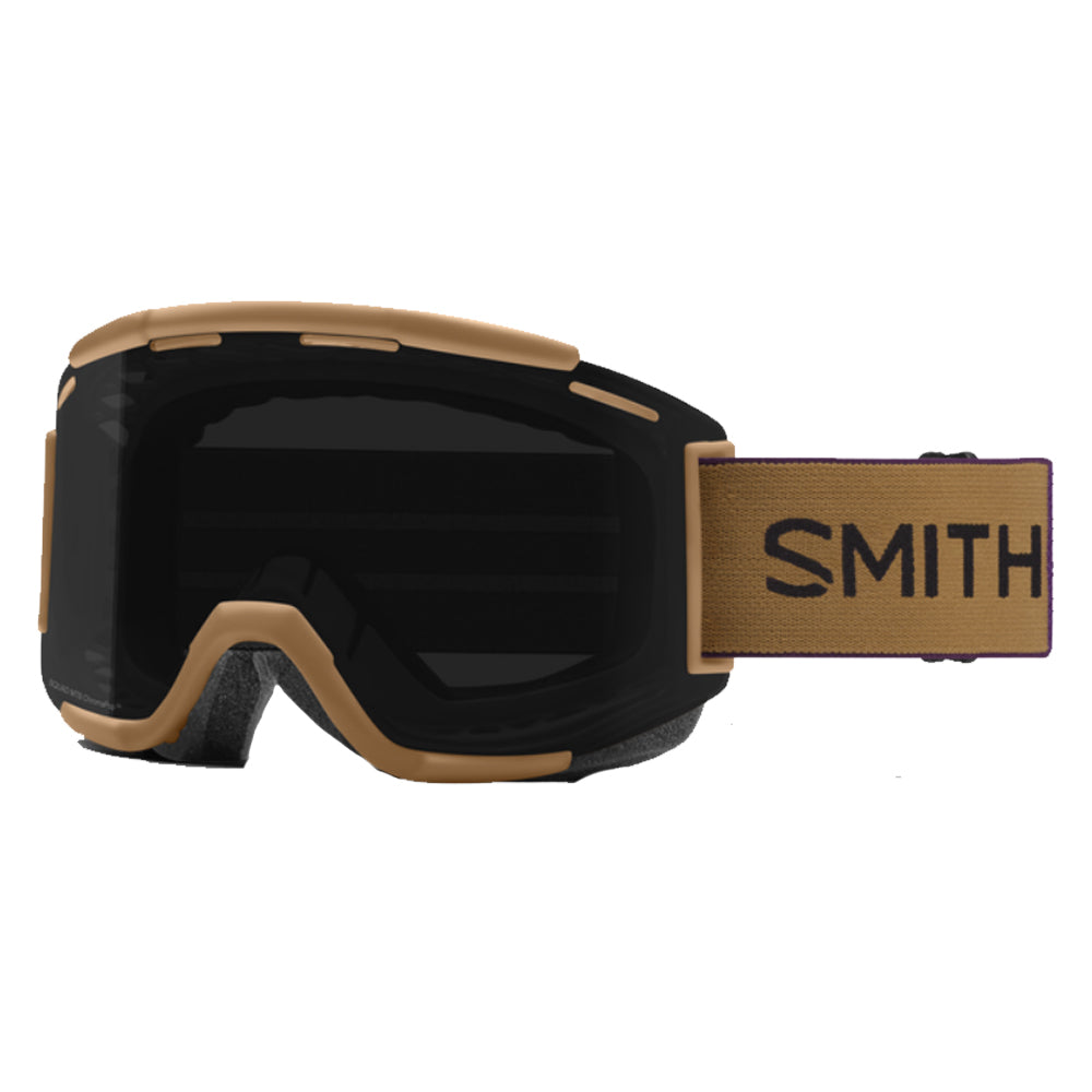 Smith Squad MTB Goggles - Polarized Cycling Glasses for Mountain Biking, Snowboarding & Outdoor Sports - UV Protection, Anti-Fog Lens for Men & Women
