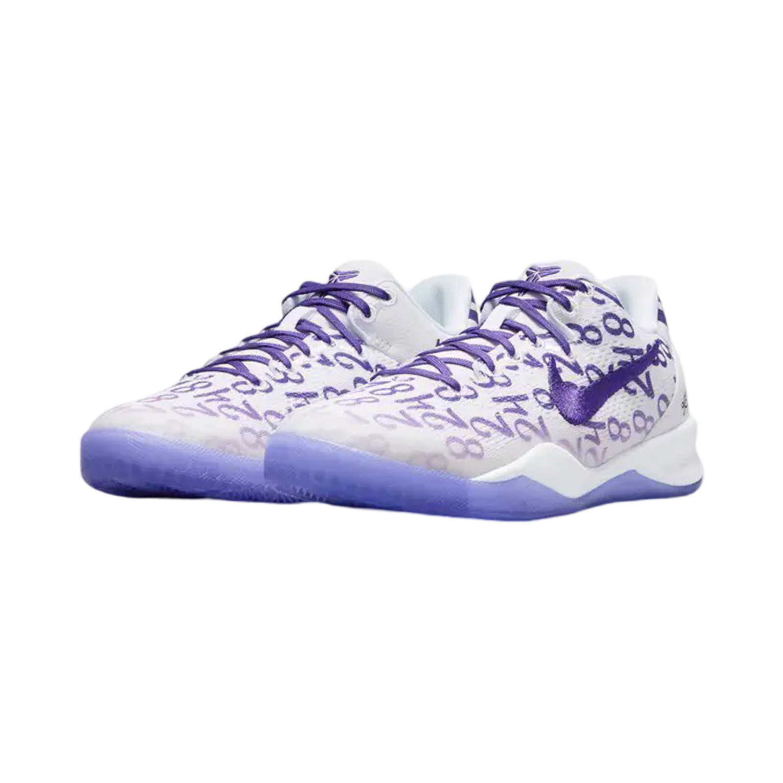 Nike Kobe VIII Protro GS Basketball Shoes - Court Purple - Performance Sneakers for Kids & Youth | Perfect for Indoor Courts, Training, and Casual Wear