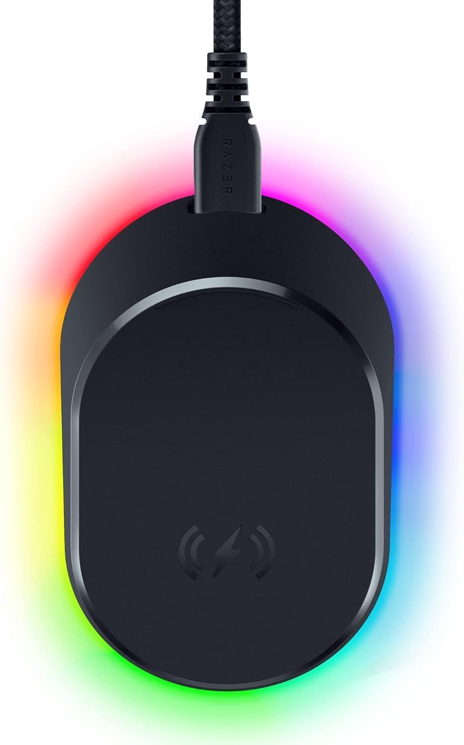 Razer Basilisk V3 Pro Wireless Gaming Mouse with Dock & Charging Puck - Ergonomic RGB Mouse for PC Gaming, Work & Productivity