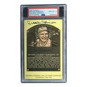 Brooks Robinson Autographed Baltimore Orioles Hall of Fame Plaque Postcard - PSA/DNA Certified Gem Mint 10 - Perfect for Baseball Memorabilia Collections & Sports Fan Gifts