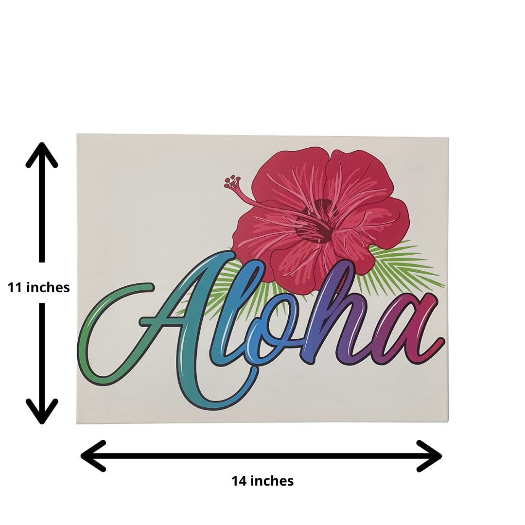 Aloha Designs - Hawaiian Beach Decor for Living Room, Bedroom, Bathroom & Home Office | Tropical Coastal Wall Art & Home Gifts | Perfect for Island-Themed Interiors & Hawaiian-Inspired Spaces