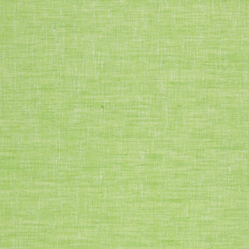 Lime Green Chambray