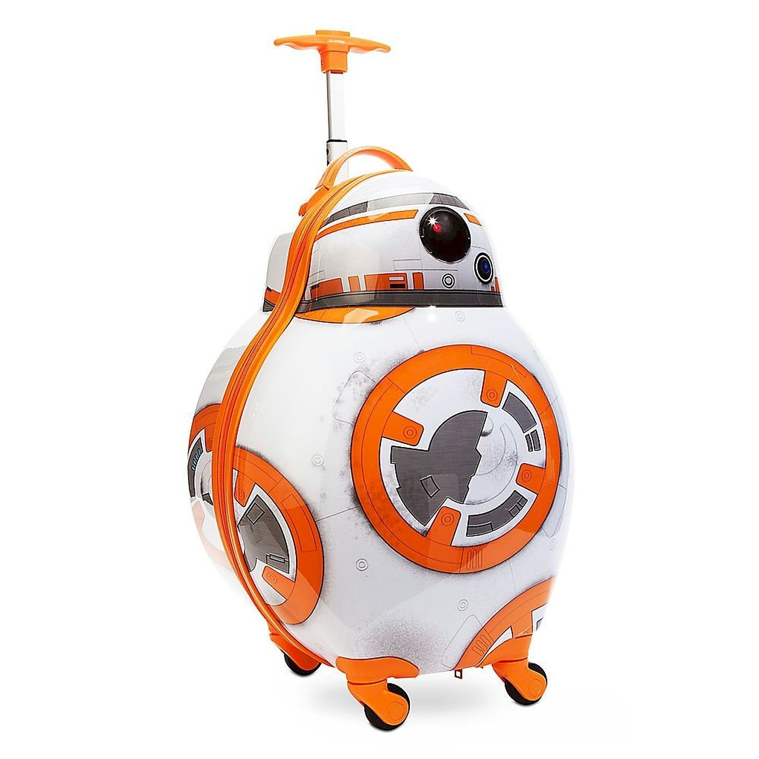 Disney BB-8 Rolling Luggage - Star Wars The Force Awakens Inspired Spinner Suitcase for Kids & Adults | Perfect for Travel, Cosplay & Star Wars Fans Collection