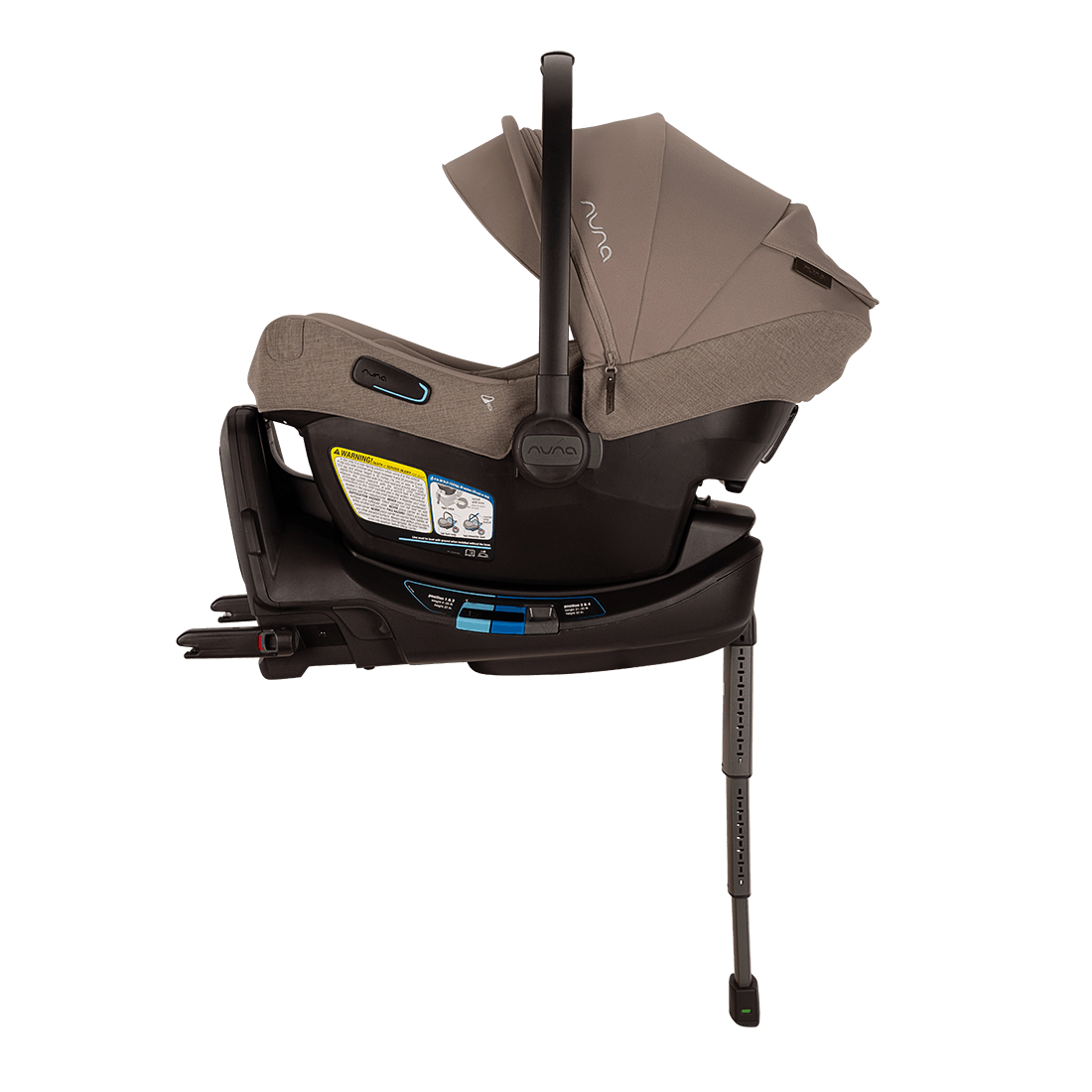 Nuna PIPA Aire RX Infant Car Seat with PIPA RELX Base - Lightweight, Safe & Comfortable Baby Car Seat for Newborns to 35 lbs - Perfect for Travel, Daily Commutes & Family Road Trips