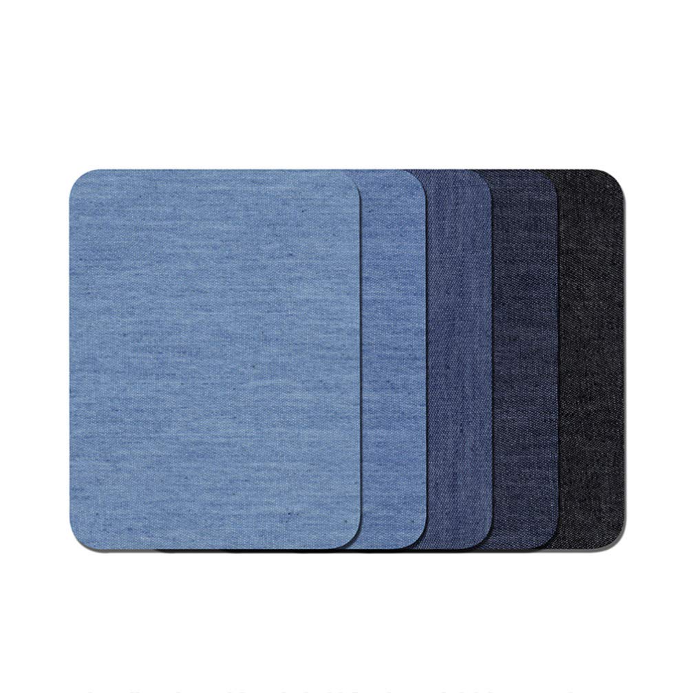 10pcs Denim Iron-On Patches for Jeans Repair - DIY Denim Reinforcement for Holes & Rips - Perfect for Denim Jackets, Pants & DIY Crafts