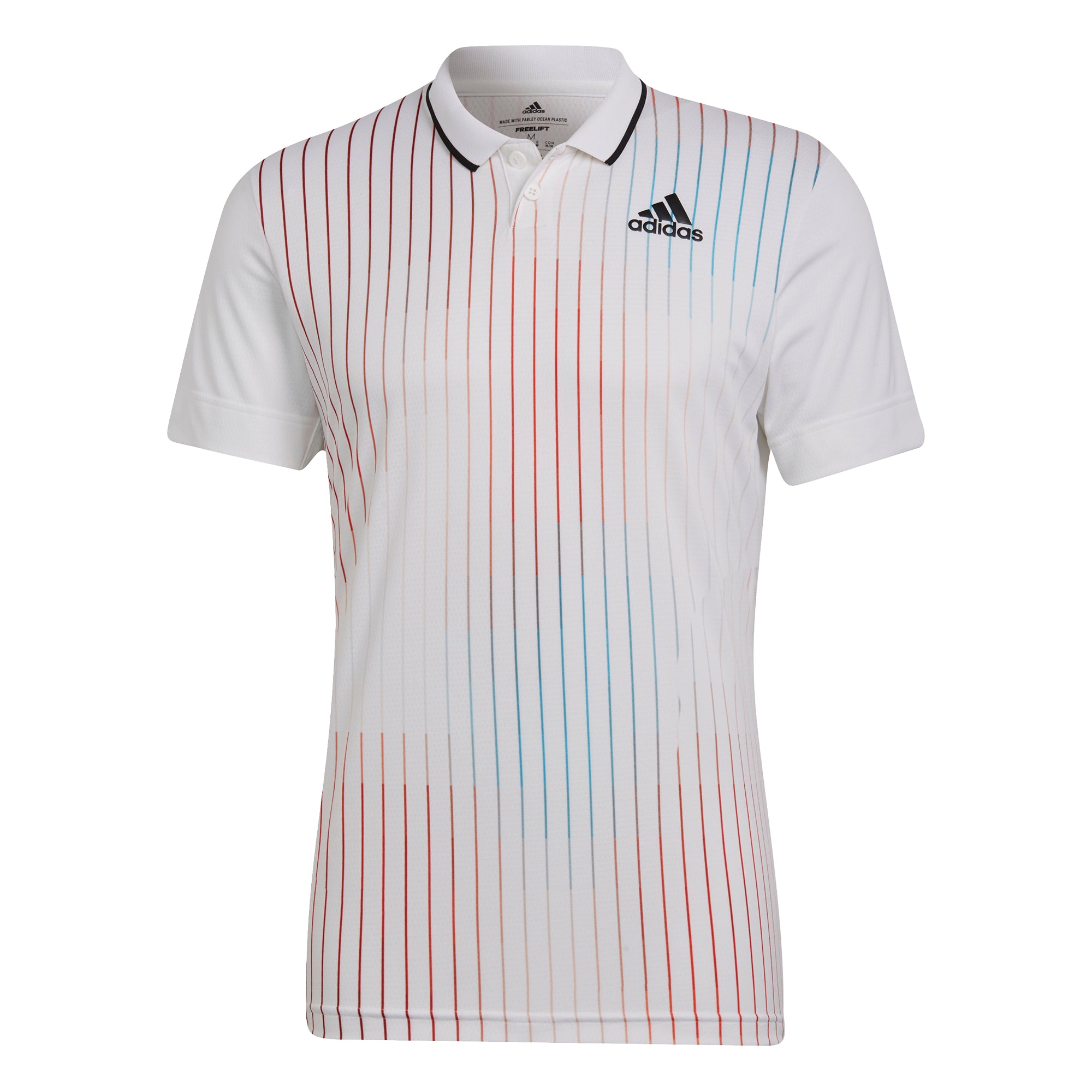 Adidas Melbourne Free Lift Polo Shirt for Men - White, Legacy Burgundy & Sky Rush Colors - Comfortable & Stylish Casual Wear for Golf, Tennis & Outdoor Activities