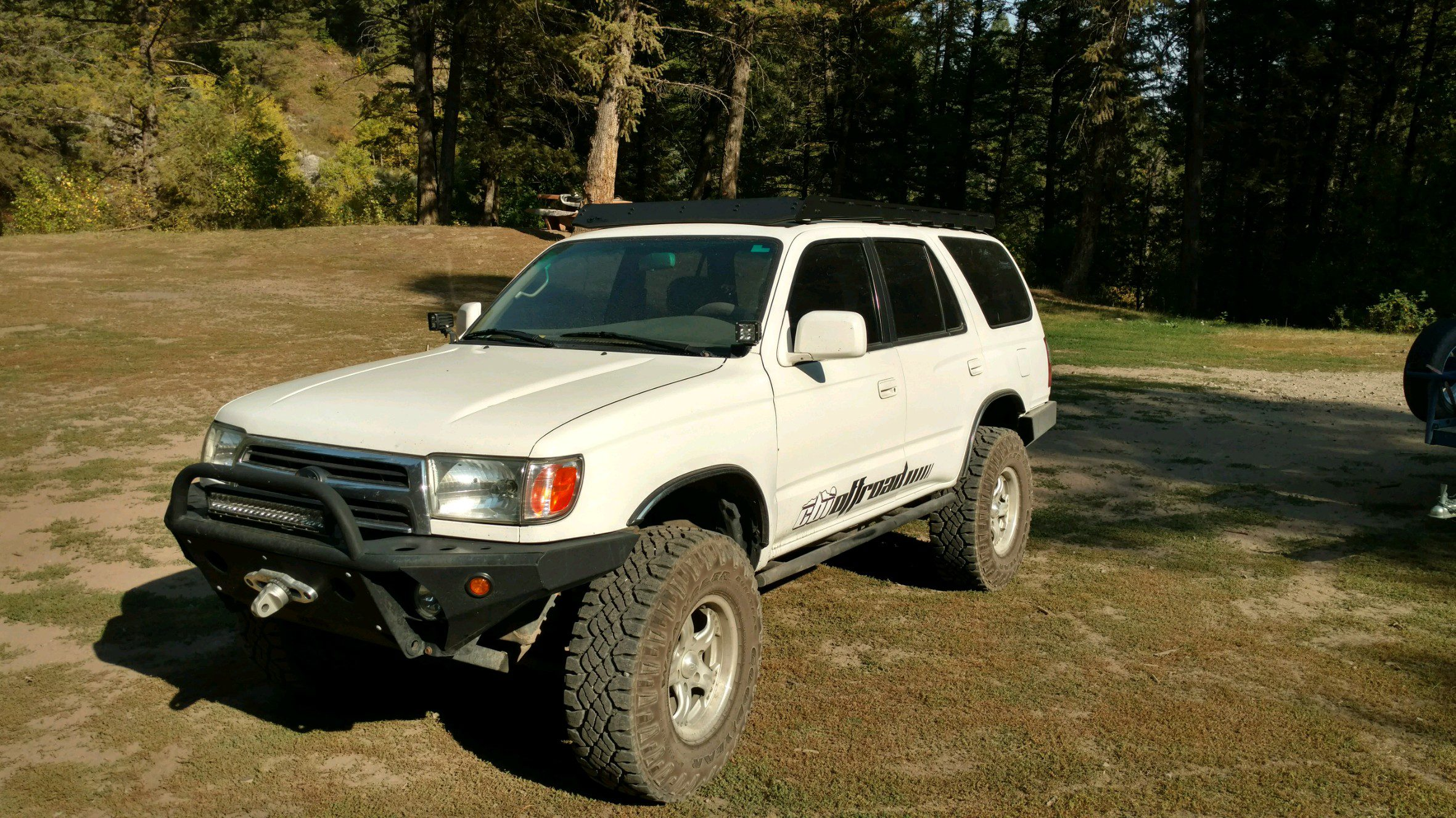 Full Roof Rack for 3rd Gen Toyota 4Runner (1995-2002) - Heavy Duty Cargo Carrier for Camping, Off-Roading & Outdoor Adventures