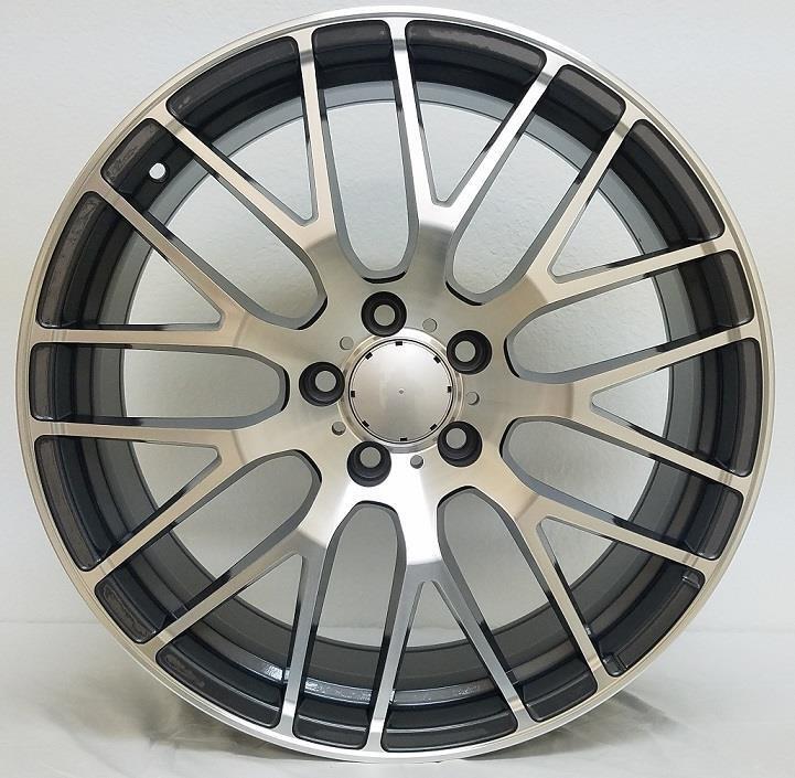 19'' Alloy Wheels for Mercedes GLS Class GLS450 GLS550 GLS63 (2017-2019) 19x9.5 5x112 Bolt Pattern - Perfect for Off-Roading, Street Performance & Luxury SUV Upgrades