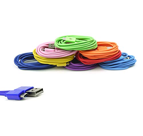 Premium Micro USB Cable 3-Pack - High Speed USB 2.0 for Android Charging & Data Sync