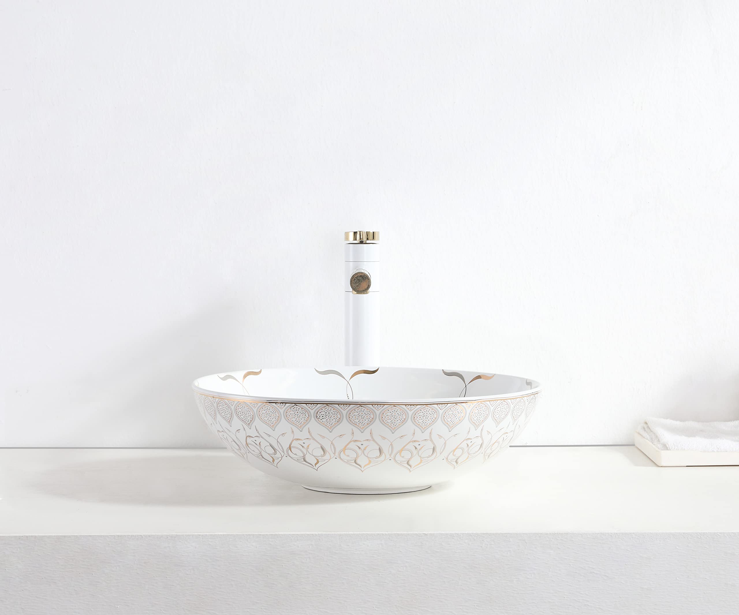 Ceramic Countertop Wash Basin - 18